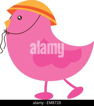 joli oiseau Illustration de Vecteur