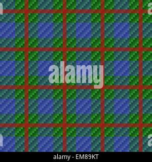 Motif à carreaux Tartan Illustration de Vecteur