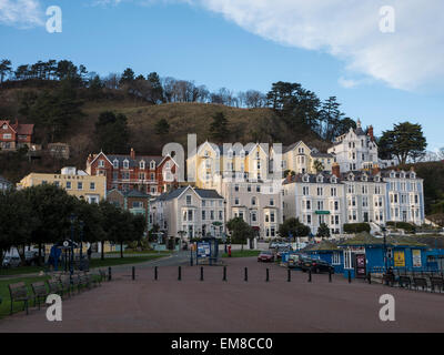 North Parade, Llandudno, Conwy, Nord du Pays de Galles Banque D'Images