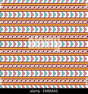 Motif ethnique homogène Illustration de Vecteur