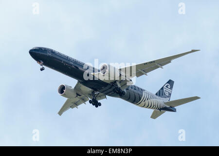 Boeing 777 (ZK-OKQ) Air New Zealand Banque D'Images