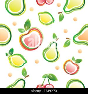 Modèle sans fruits Illustration de Vecteur