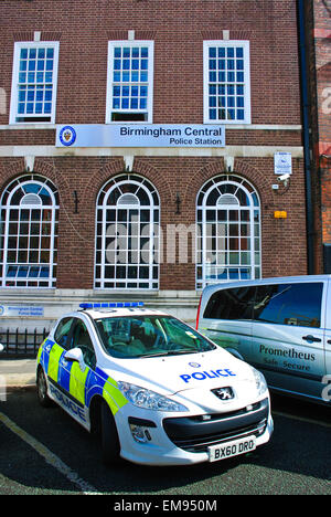 Poste de police central de Birmingham England UK Banque D'Images