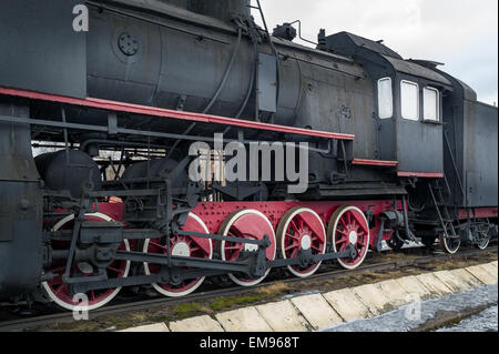 Train à vapeur de Retro Banque D'Images