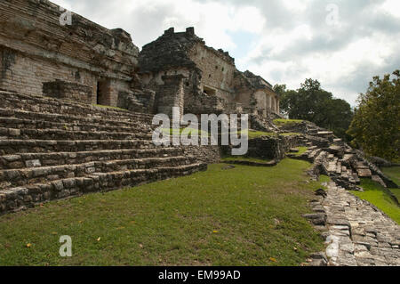 Groupe du nord, Palenque, Chiapas, Mexique Banque D'Images