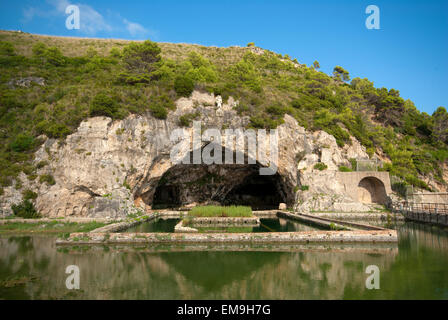 Sperlonga, Grotta di Tiberio, grottes de Tibère, lazio, Italie Banque D'Images