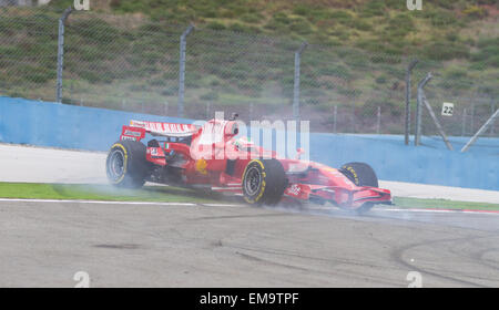 ISTANBUL Turquie 26 octobre 2014 F1 Location F1 Clienti au cours de Ferrari Racing Days Circuit d'Istanbul Park Banque D'Images