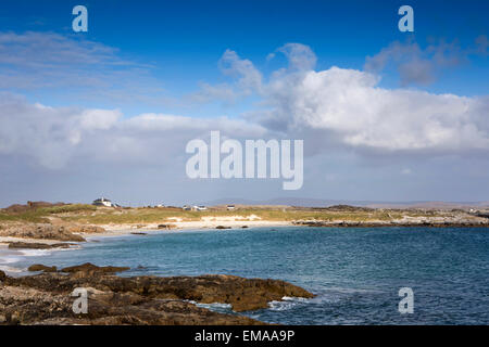 L'Irlande, Galway, le Connemara, Co, Roundstone Gurteen Bay Banque D'Images