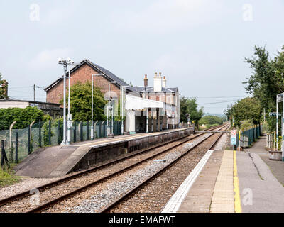 Appledore railway station, Kent, Angleterre du Sud. Banque D'Images