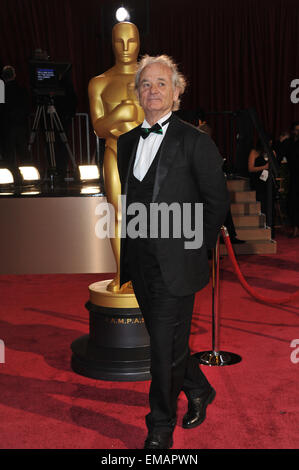 LOS ANGELES, CA - 2 mars, 2014 : Bill Murray à la 86e annuelle des Academy Awards au Kodak Theater, Hollywood. Banque D'Images