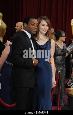 LOS ANGELES, CA - 2 mars, 2014 : Chiwetel Ejiofor à la 86e annuelle des Academy Awards au Kodak Theater, Hollywood. Banque D'Images