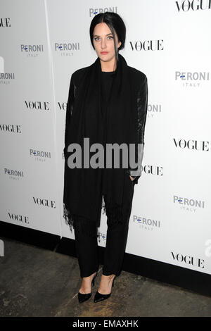 Vogue Italia Soirée d'ouverture de l'exposition - Tapis rouge avec des arrivées : Guest Où : Manhattan, New York, United States Quand : 15 Oct 2014 Banque D'Images