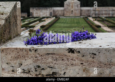 Bralu Kapi (Cimetière des Frères), cimetière militaire, Riga, Lettonie Banque D'Images