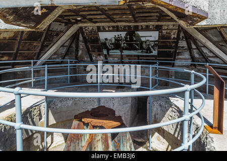 Site historique de Fort Nepean, Parc National Point Nepean, Portsea, Mornington Peninsula, Victoria, Australie Banque D'Images
