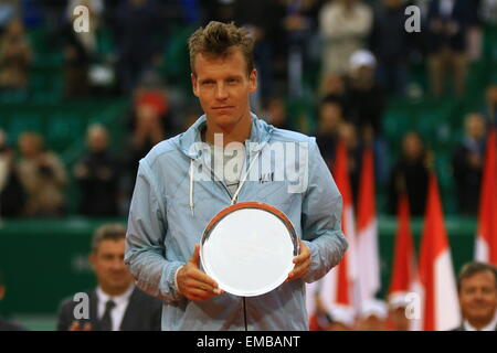 Masters de Monte Carlo. 15 Juin, 2014. Novak Djokovic bat Tomas Berdych en finale de Monte Carlo 7-5. 4-6, 6-3. © Michael Cullen/ZUMA/Alamy Fil Live News Banque D'Images