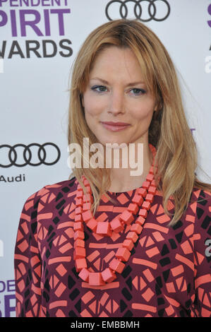 SANTA MONICA, CA - 25 février 2012 : Sienna Guillory au Film Independent Spirit Awards 2012 sur la plage de Santa Monica, CA. 25 février 2012, Santa Monica, CA Banque D'Images