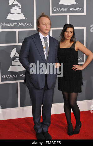 LOS ANGELES, CA - 12 février 2012 : James McCartney à la 54e cérémonie annuelle de remise des prix Grammy au Staples Center, Los Angeles. Février 12, 2012 Los Angeles, CA Banque D'Images