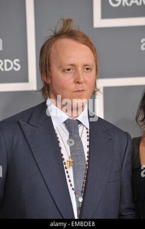 LOS ANGELES, CA - 12 février 2012 : James McCartney à la 54e cérémonie annuelle de remise des prix Grammy au Staples Center, Los Angeles. Février 12, 2012 Los Angeles, CA Banque D'Images