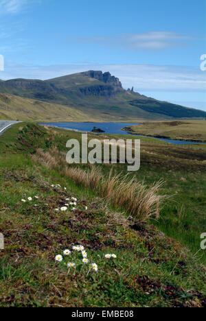 Le vieil homme de Storr sur l'île de Skye Ecosse UK Europe Banque D'Images