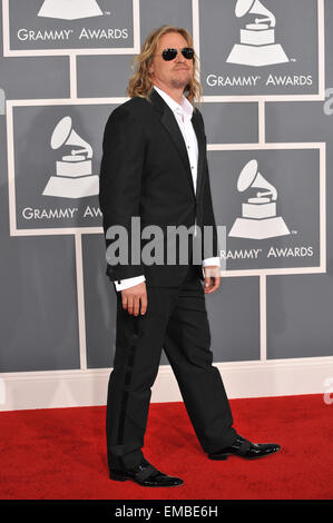 LOS ANGELES, CA - 12 février 2012 : Val Kilmer à la 54e cérémonie annuelle de remise des prix Grammy au Staples Center, Los Angeles. Février 12, 2012 Los Angeles, CA Banque D'Images