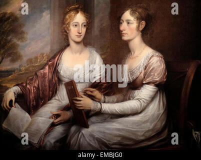 La justesse et Mary Hannah Murray 1806 Antoine Jean Banque D'Images