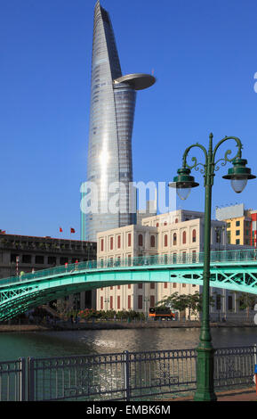 Vietnam, Ho Chi Minh Ville, Saigon, Bitexco Financial Tower, Banque D'Images