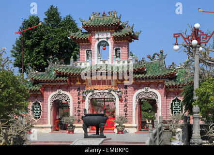 Vietnam, Hoi An, la Pagode Phuc Kien, Fujian salle de l'Assemblée, Banque D'Images