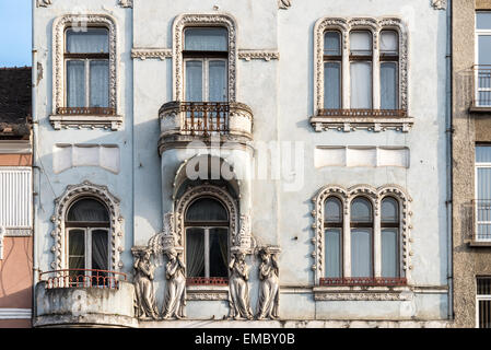 Architecture Vintage à Cluj Napoca, Roumanie Banque D'Images