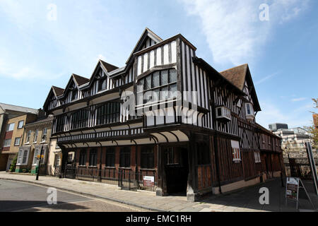 Tudor House Southampton Museum de Bugle Street Southampton Banque D'Images