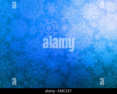 Fond de Noël avec des flocons de neige. EPS 10 Illustration de Vecteur