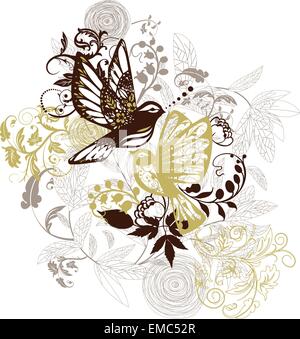 Humming bird Illustration de Vecteur