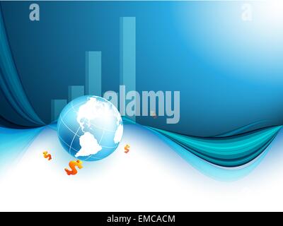 Background vector finances Illustration de Vecteur