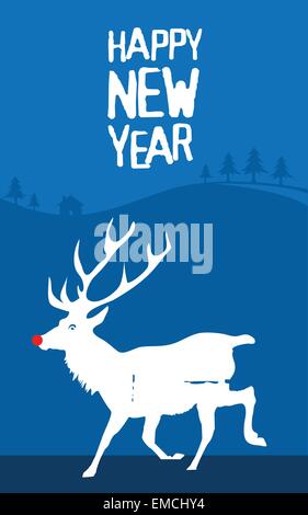 Bonne année Illustration de Vecteur