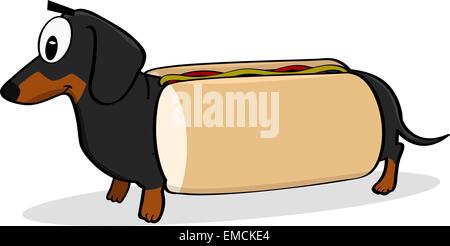Hot dog Illustration de Vecteur