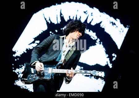 Jouez en direct à Negrita Unipol Arena Bologna, Italie © Roberto Finizio/Alamy Live News Banque D'Images