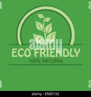 Ecologique, 100 % natural background Illustration de Vecteur