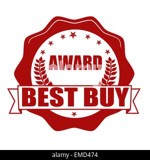 Award best buy stamp Illustration de Vecteur