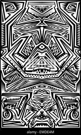 Tatoo tribal Illustration de Vecteur