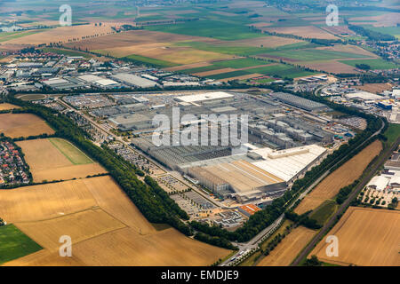 Usine BMW à Regensburg, Allemagne Banque D'Images