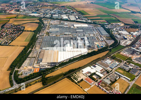 Usine BMW à Regensburg, Allemagne Banque D'Images