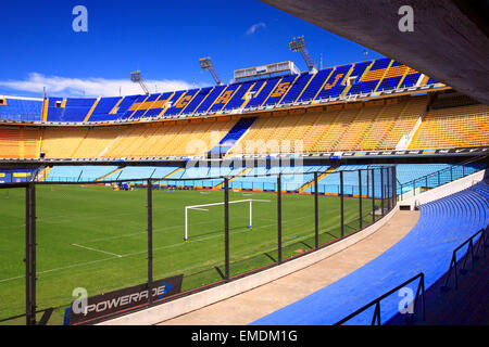 Le stade de football de Boca Juniors et muyseum. La Boca, Buenos Aires, Argentine Banque D'Images