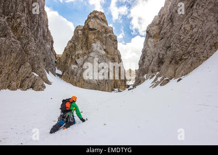 Mountaineer ordre croissant Banque D'Images