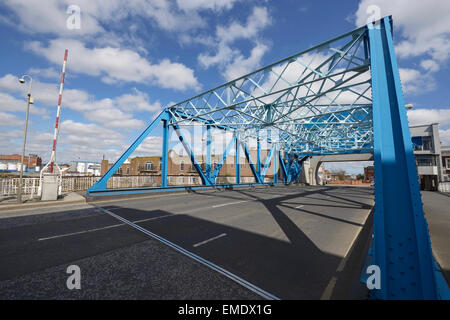 Le pont sur la rivière du Nord à Kingston Upon Hull Hull city centre UK Banque D'Images
