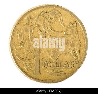 1 Pièce d'un Dollar australien Banque D'Images