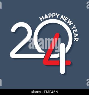 Bonne année de création 2014 stock vector design Illustration de Vecteur
