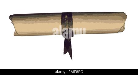 Défilement Illustration de Vecteur