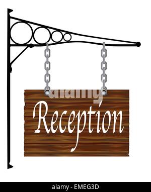 Signe de réception Illustration de Vecteur