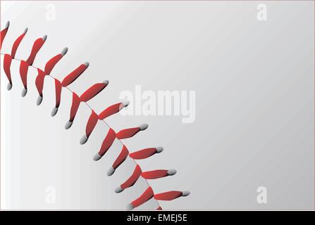 Couture Baseball Illustration de Vecteur
