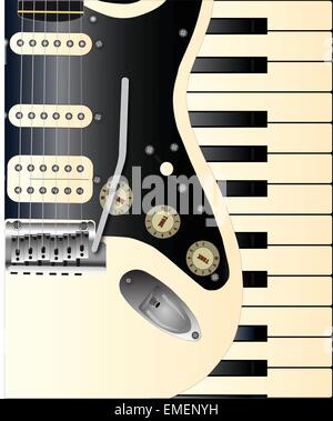 Duo de musique Illustration de Vecteur