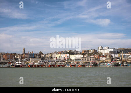 Le port de Ramsgate, Kent, UK Banque D'Images